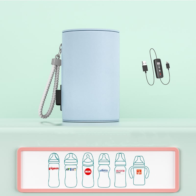 Commute-Ready Smart USB Bottle Warmer Sleeve