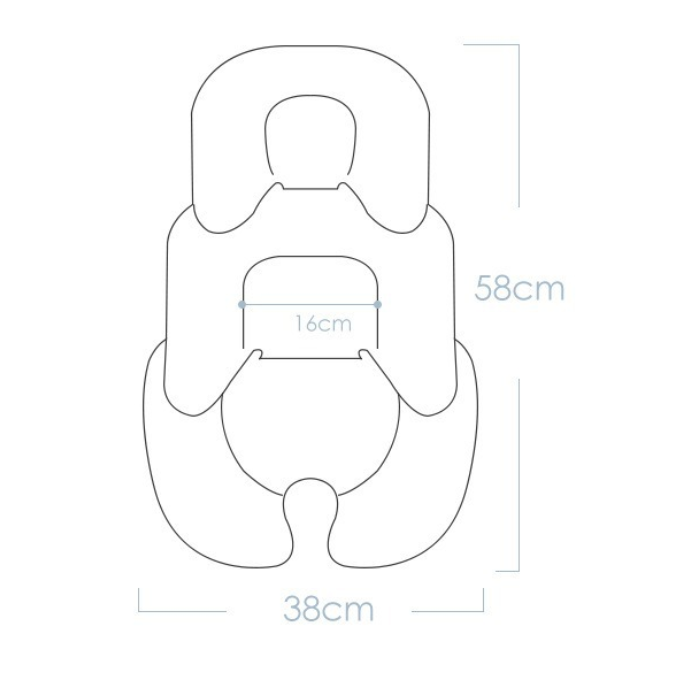 Commute Dual-Sided Universal Stroller Liner