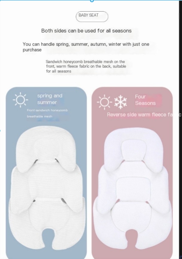 Commute Dual-Sided Universal Stroller Liner