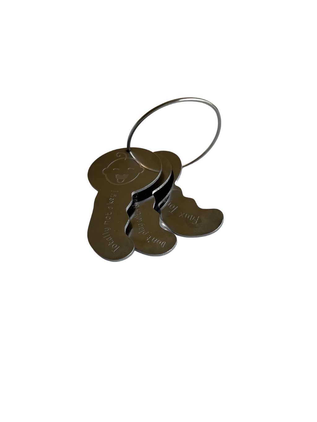 The Keys to the Joint | Real Stainless Steel Baby Keys