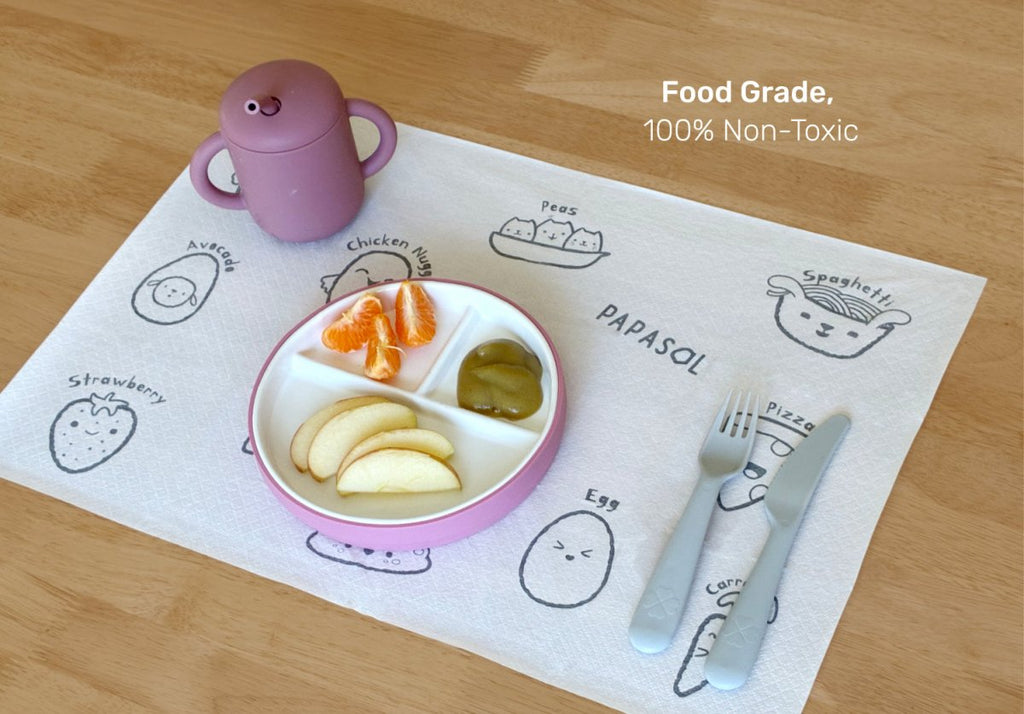 Stick-and-Stay Travel Placemats (Pack of 80)