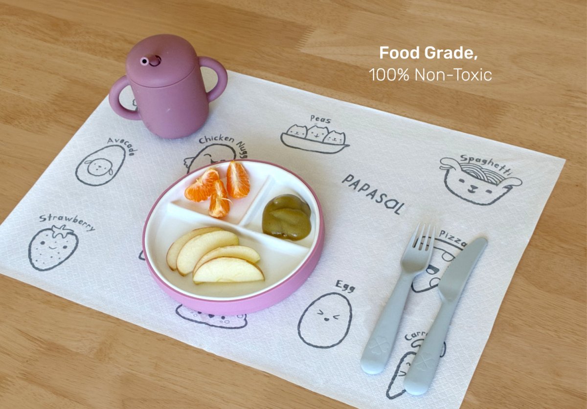 Stick-and-Stay Travel Placemats (Pack of 80)